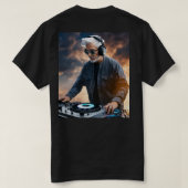 To create a DJ T-shirt with a print title, here ar (Design dos)