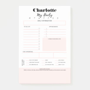 to-do-lijst   Affirmatie Dankbaarheid, Zelfzorg Ro Post-it® Notes