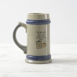 To-Do List Funny Coffee Lover Mug