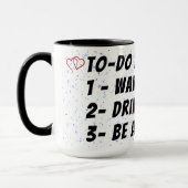 " To Do List " Mug (Gauche)