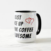 " To Do List " Mug (Devant droit)