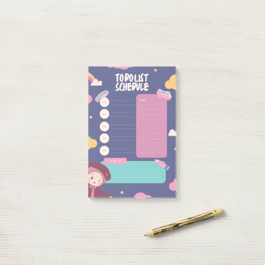 To do list note pad (Op bureau)