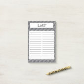 TO DO LIST  POST-IT® NOTES (Op bureau)