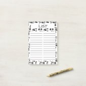 TO DO LIST  POST-IT® NOTES (Op bureau)