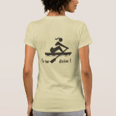 "To erg is onmenselijk" roeiend shirt (Achterkant)