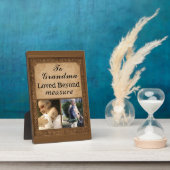 To Grandma – Loved Beyond Measure Plaque (Côté)