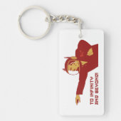 To infinity and bey sleutelhanger (Voorkant)