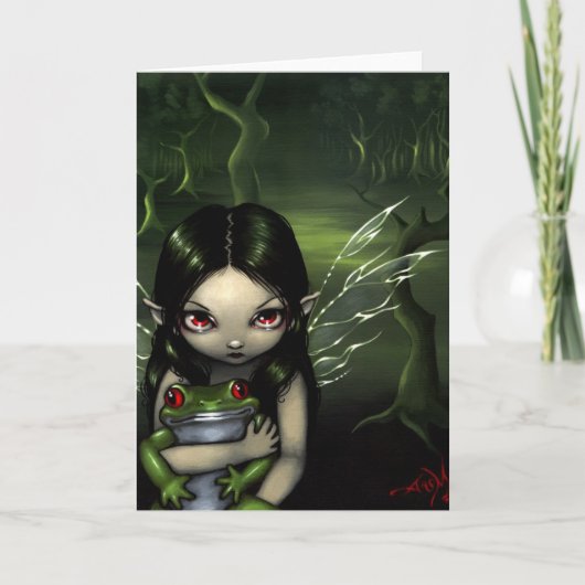 "To Love a Frog" Wenskaart Kaart (Voorkant)