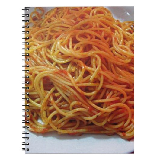 To Love Spaghetti Notitieboek (Voorkant)