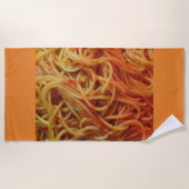 To Love Spaghetti Strandlaken (Voorkant)