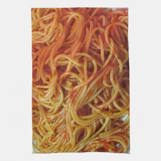 To Love Spaghetti Theedoek (Verticaal)