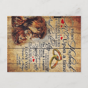 To My Husband Design, New Home Gift Briefkaart