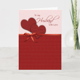 To my husband on Valentine's Day Feestdagen Kaart