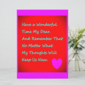 To someone special with words to tell them that (Staand voorkant)