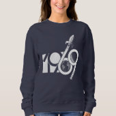 To the Moon 69 - white Trui (Voorkant)