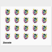 To The Moon and Back Astronaut Sticker – Retro Spa (Feuille)