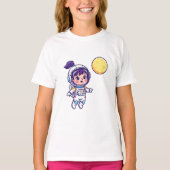 To the moon t-shirt (Voorkant)