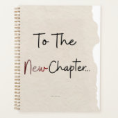 To The New Chapter Planner Cover (Devant)