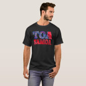Toa Samoa or Samoan Flag or Rugby T-shirt (Voorkant volledig)