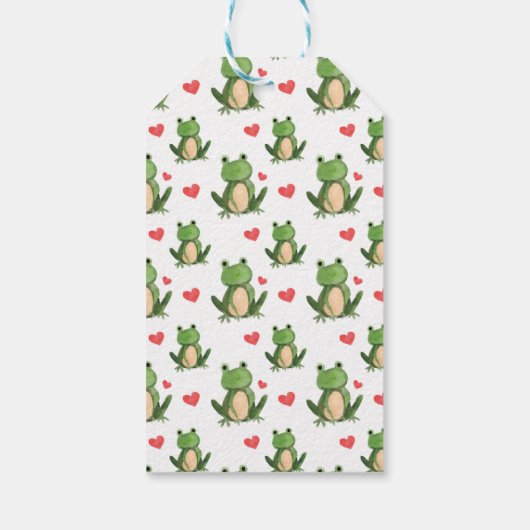 Toad-ally Geweldige Valentijnsdag Labels Cadeaulabel (Achterkant)