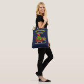 Toad-ally Merry Frog Christmas Tee Draagtas (Op model)