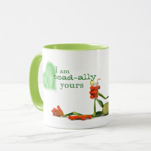 Toad-ally uw mok (Voorkant links)