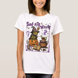 Toad-ally Witchy Halloween Shirt