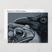 Toad & Crow Briefkaart (Voorkant / Achterkant)
