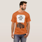 Toad Custom Message Toads Graphic T-shirt (Voorkant volledig)