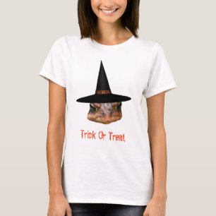 Toad Face Witch Pet Halloween T-Shirt