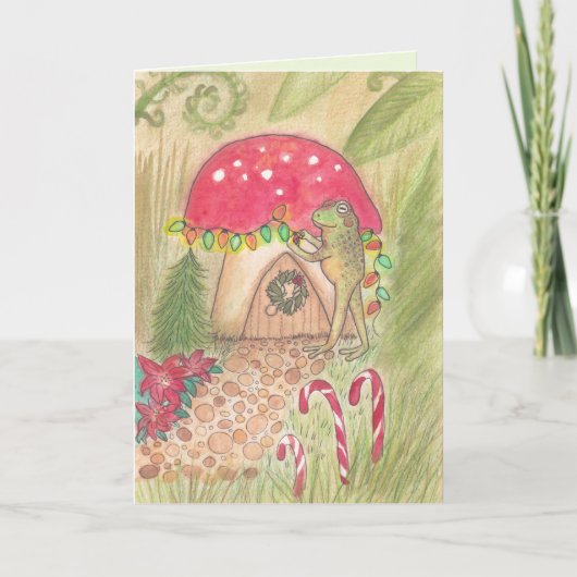 Toad Holiday Kaart (Voorkant)