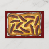 Toad in het Hole British Pub Restaurant Eten Visitekaartje (Voorkant)