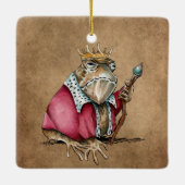 Toad King Keramisch Ornament (Achterkant)