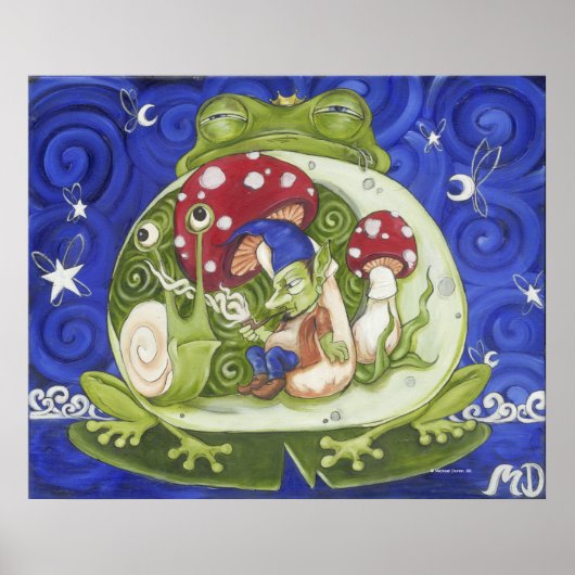 Toad King Poster (Voorkant)