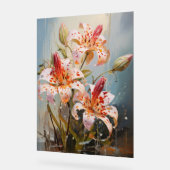 Toad Lily - Impasto Floral Acryl Bord (Hoek)
