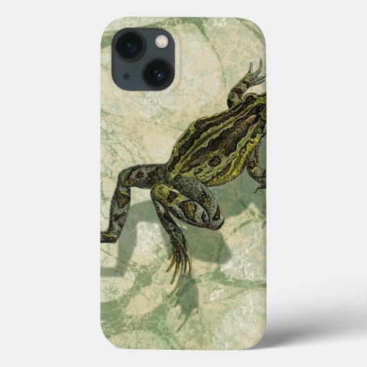 Toad Swinning in het water Case-Mate iPhone Case (Achterkant)