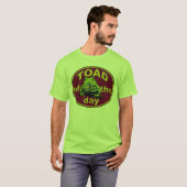 Toad van het T-shirt van de dag (Voorkant volledig)