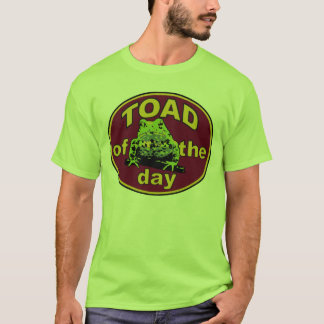 Toad van het T-shirt van de dag