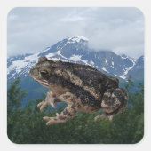 Toad Vierkante Sticker (Voorkant)