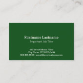 Toad Visitekaartje (Achterkant)