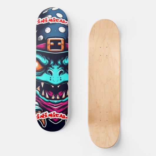 Toad-wizard voor vijandigheid skateboard (Voorkant)