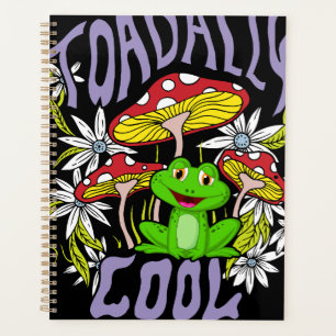 Toadadal Cool Colorful floral et la typographie de