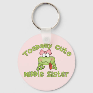 Toadally Cute Middle Sister Sleutelhanger