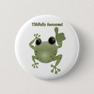 Toadally Geweldige! Ronde Button 5,7 Cm