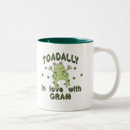 TOADALLY Love Gram Frog Tweekleurige Koffiemok (Rechts)