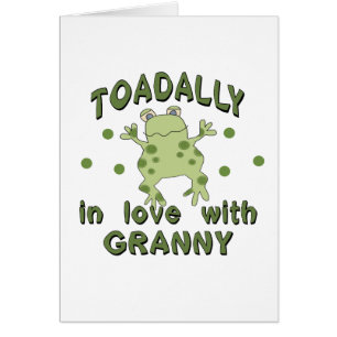 TOADALLY Love Granny Frog