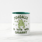 TOADALLY Love Granny Frog Mok (Midden)