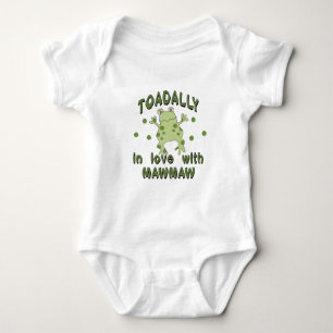 TOADALLY Love MawMaw Frog Romper