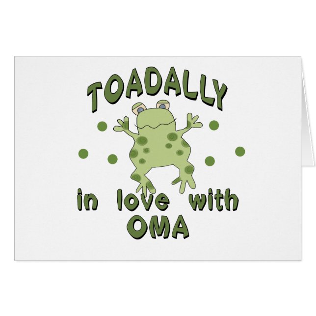 TOADALLY Love Oma Frog (Voorkant Horizontaal)
