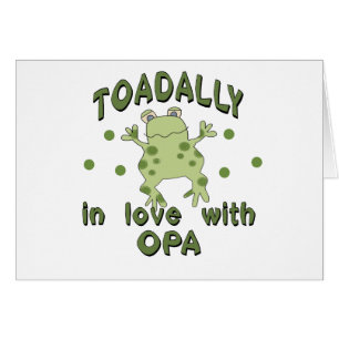 TOADALLY Love Opa Frog